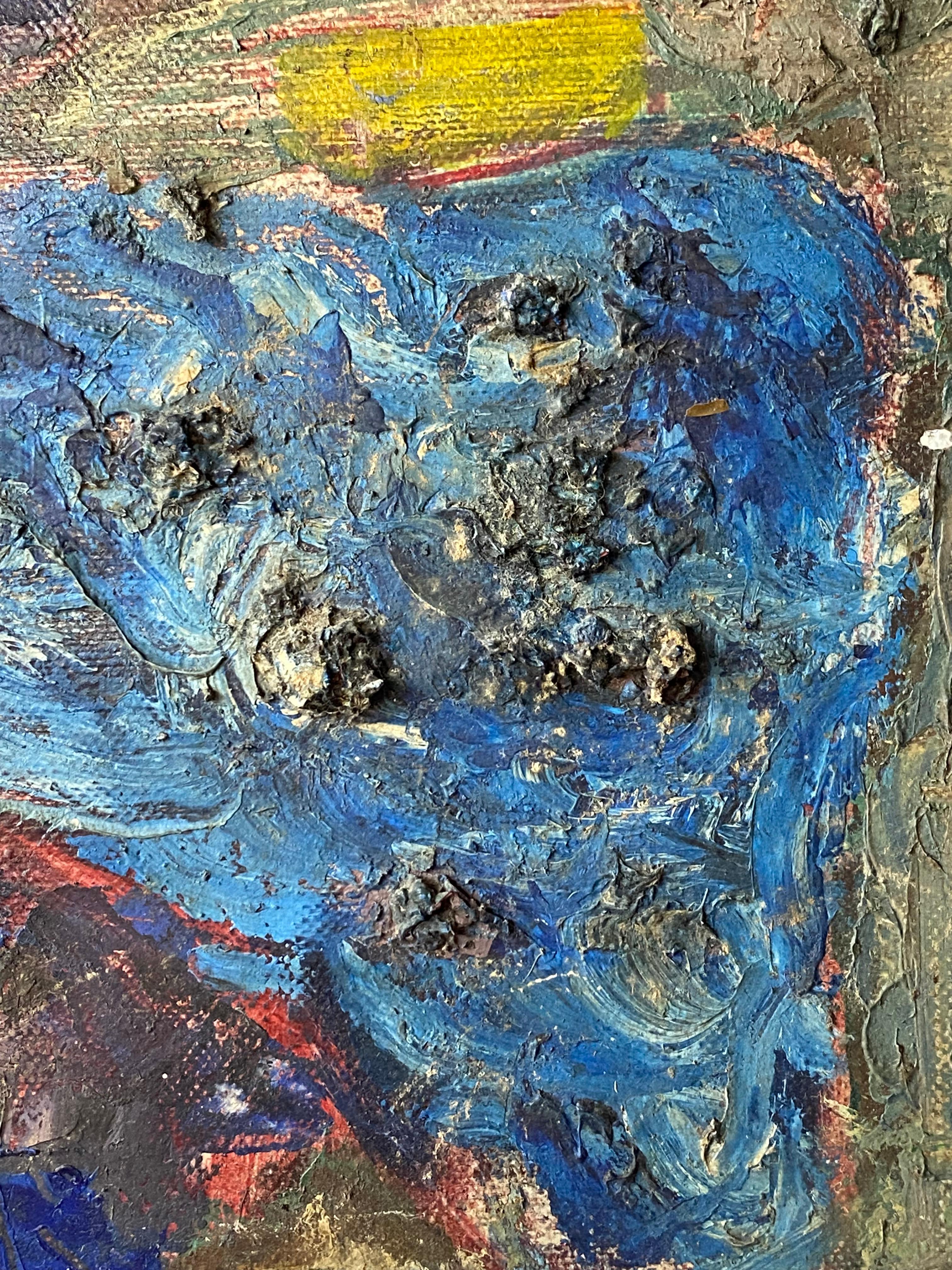 Molekulare Abstrakte Expressionistische Abstrakte Malerei (Mitte des 20. Jahrhunderts) im Angebot