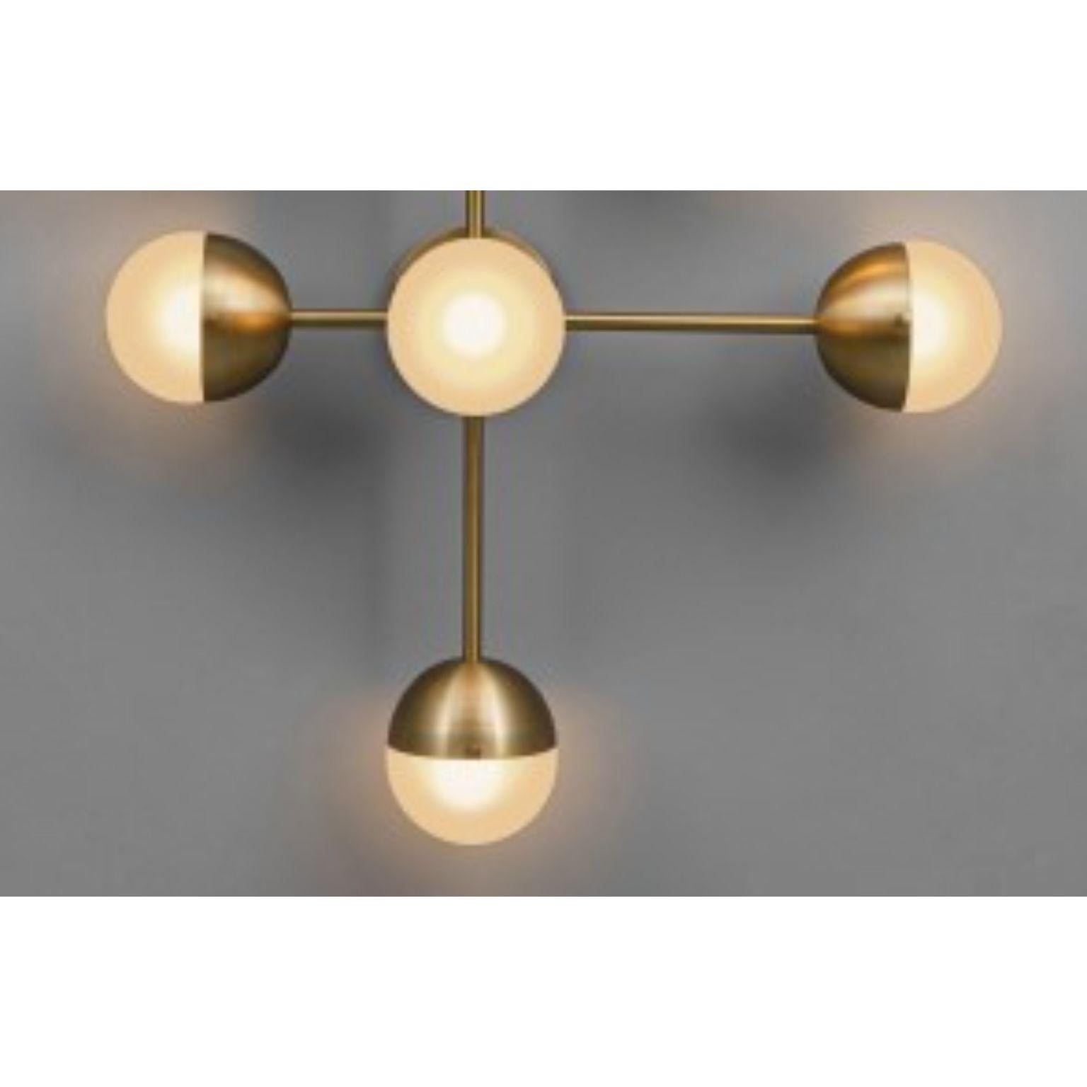 Post-Modern Molecule 8 Wall Sconce by Schwung For Sale