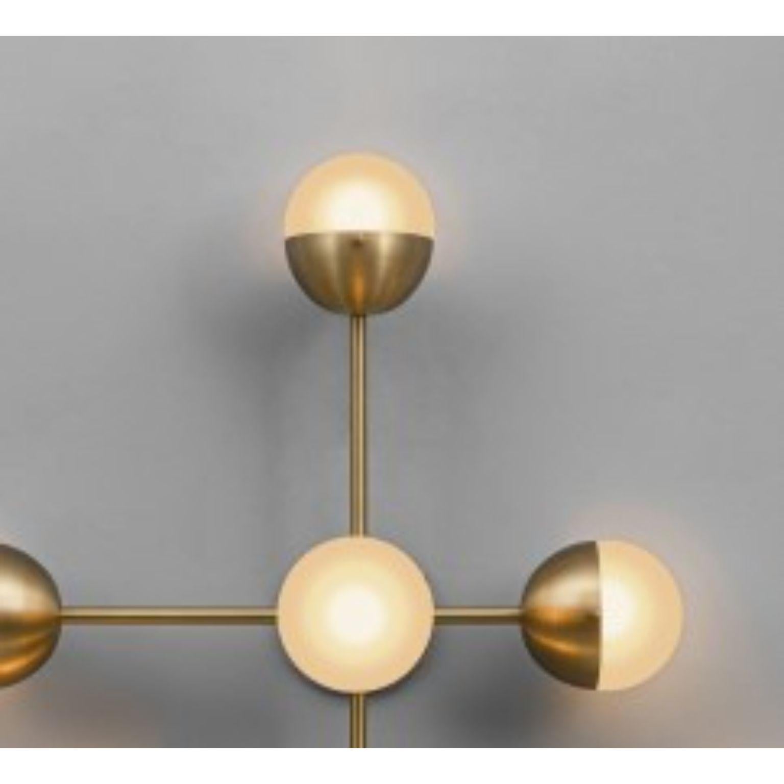 Molecule 8 Wall Sconce by Schwung In New Condition For Sale In Geneve, CH