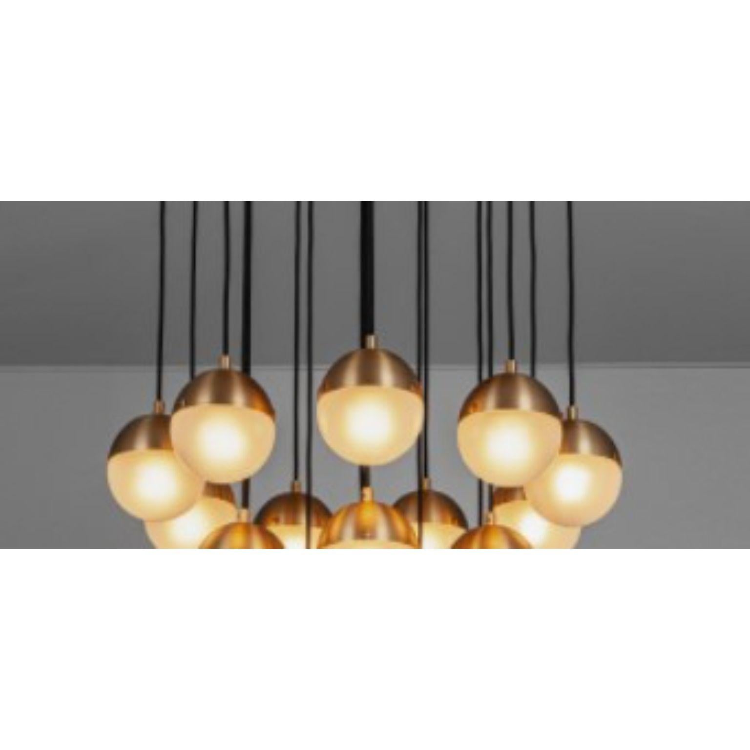 Molecule Cluster 19 Chandelier by Schwung In New Condition For Sale In Geneve, CH