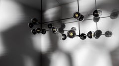 Molecule Linear Chandelier