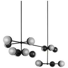 Molecule Linear Chandelier