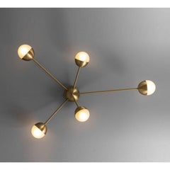 Molecule Spark Flush Mount by Schwung
