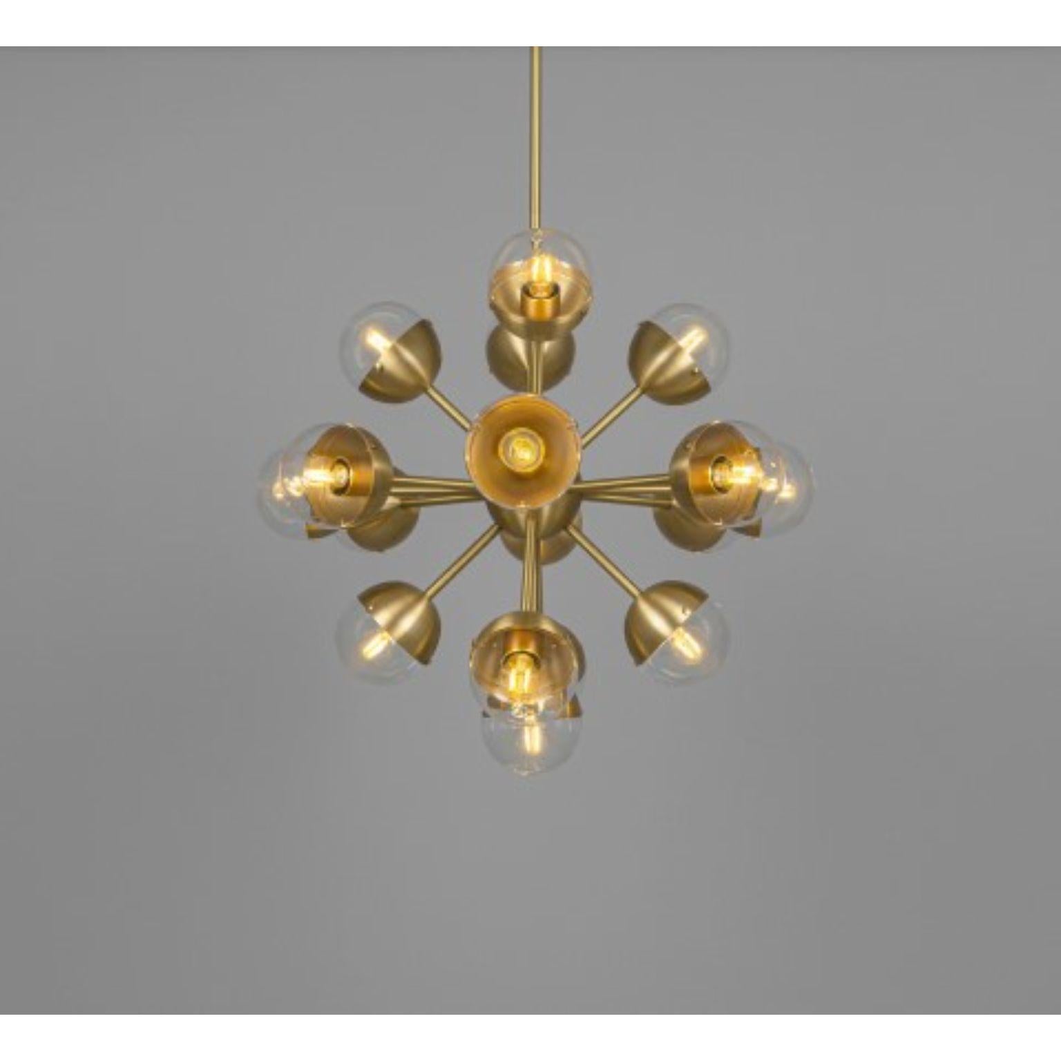 Lampadario Molecule spark ovale 17 di Schwung
Dimensioni: P93,9 x H. 159,4 cm
Materiali: ottone, vetro opalino
Peso: 12.8 kg

Finiture disponibili: Nero canna di fucile, nichel lucido, ottone
Altre dimensioni disponibili.

 Schwung è una