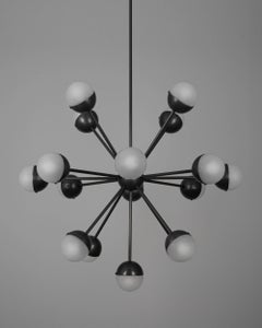 Molecule Spark Round 17 Chandelier by Schwung