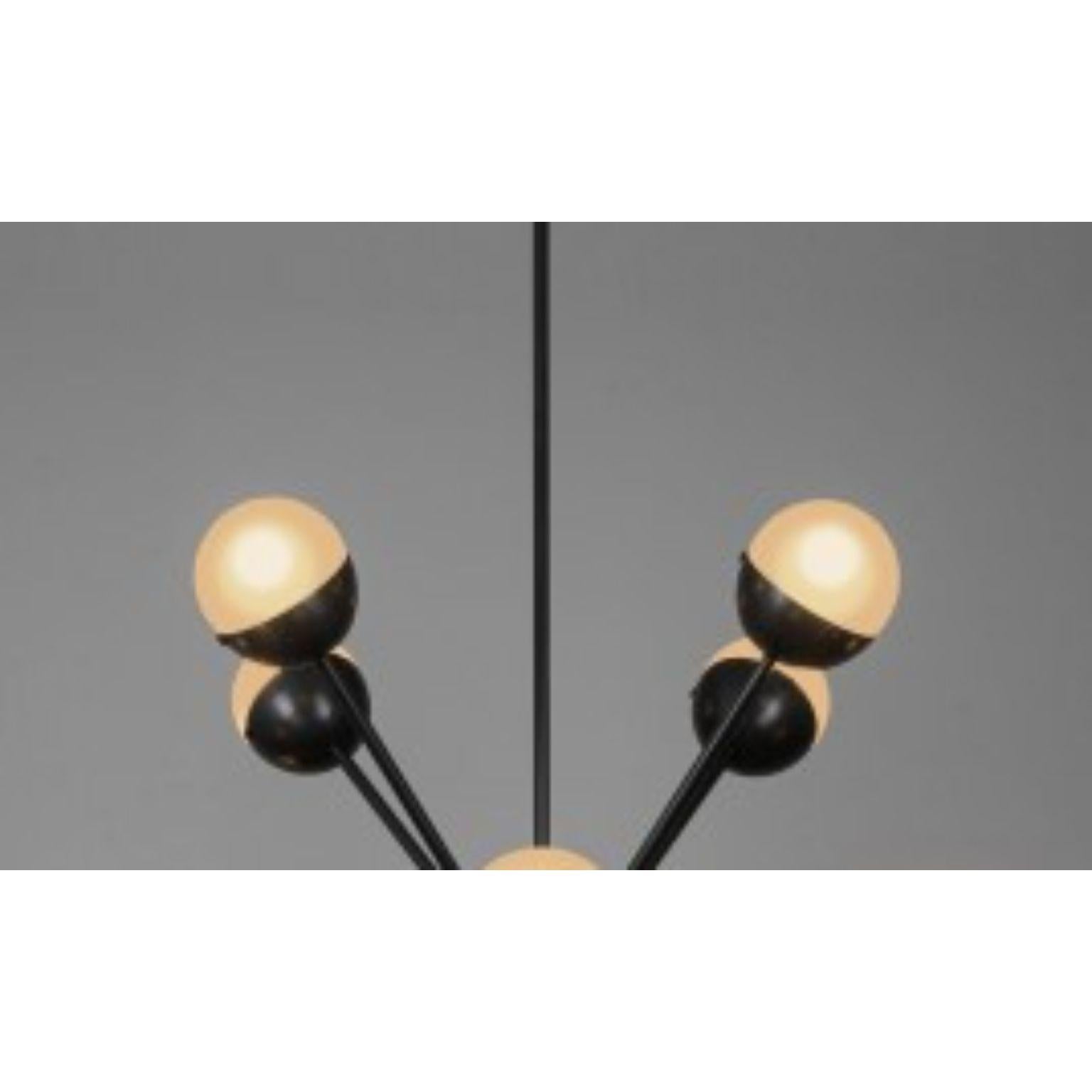 Molecule Spark Round 17 Chandelier by Schwung In New Condition For Sale In Geneve, CH