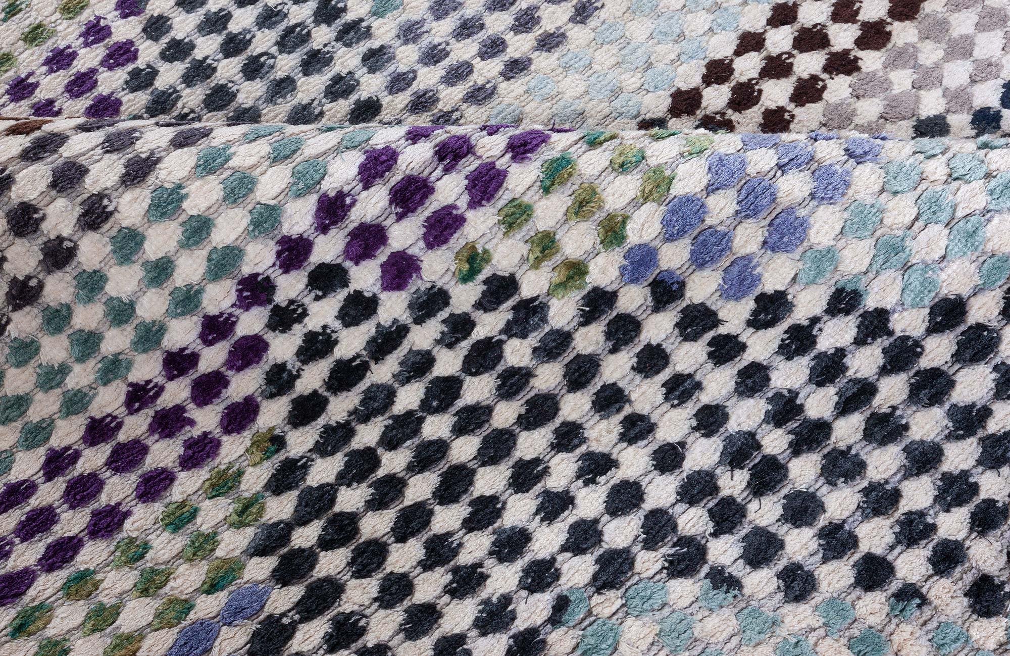 Tappeto Moleskin Modern in lana e seta di Doris Leslie Blau in vendita 1