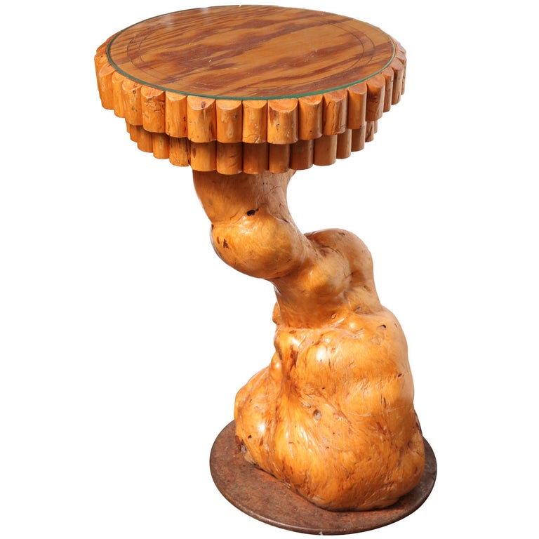 Molesworth Style Burl Root Table For Sale