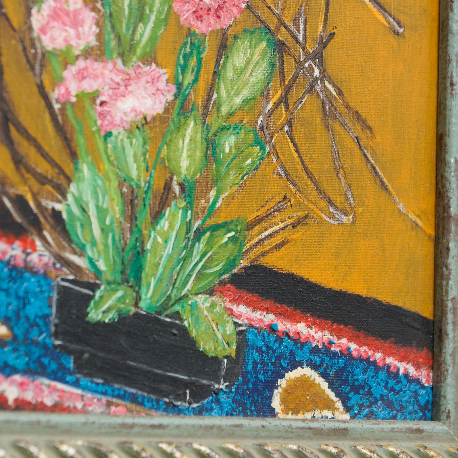 Pintura fauvista de Molgra, hacia 1995 en venta 4