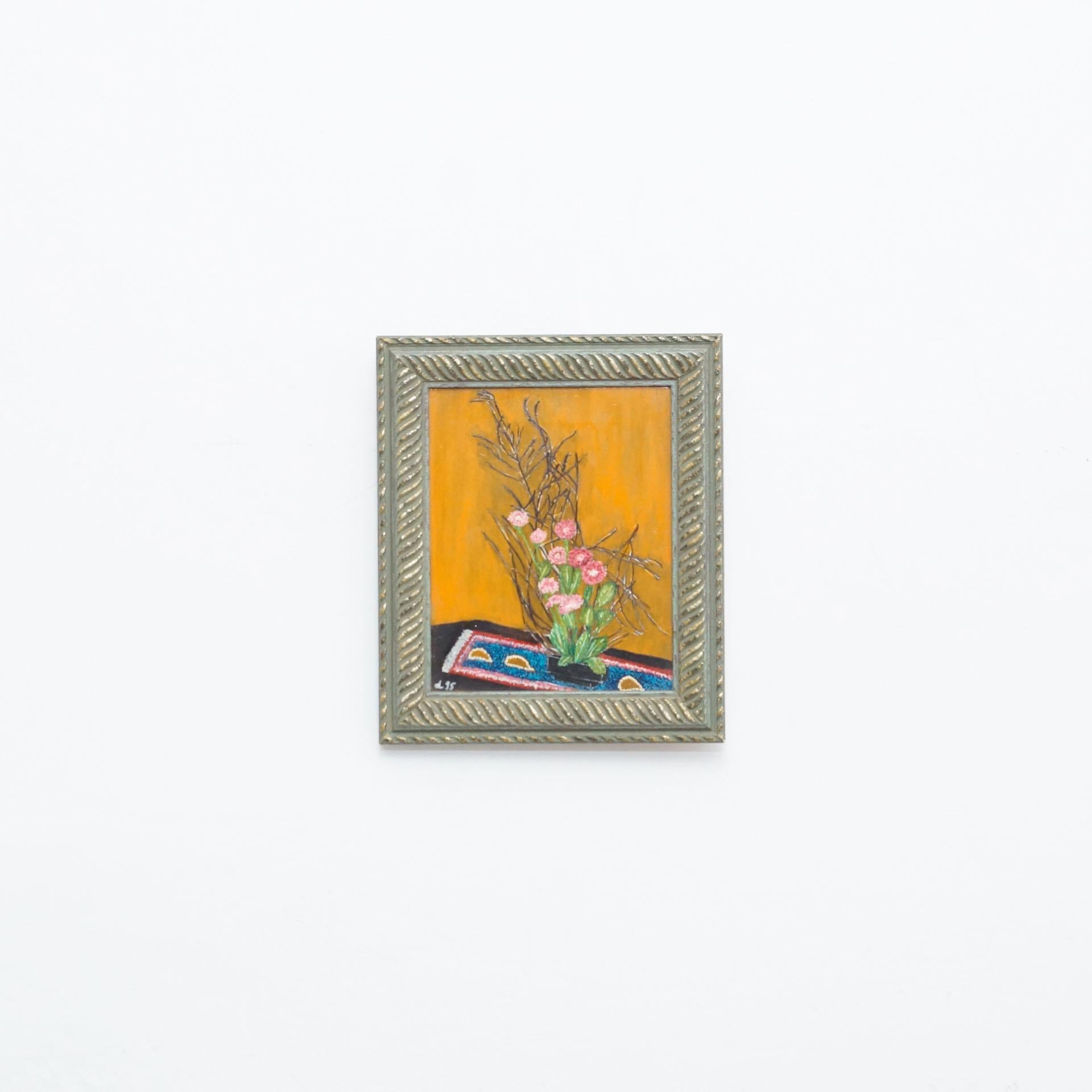 Pintura fauvista del artista español Molgra, hacia 1995.    En su estado original, con pequeños desgastes propios de la edad y el uso, conserva una hermosa pátina.    Materiales:  Pintura al óleo  Lienzo  Madera    Dimensiones:  P 3,5 cm x An 33,5