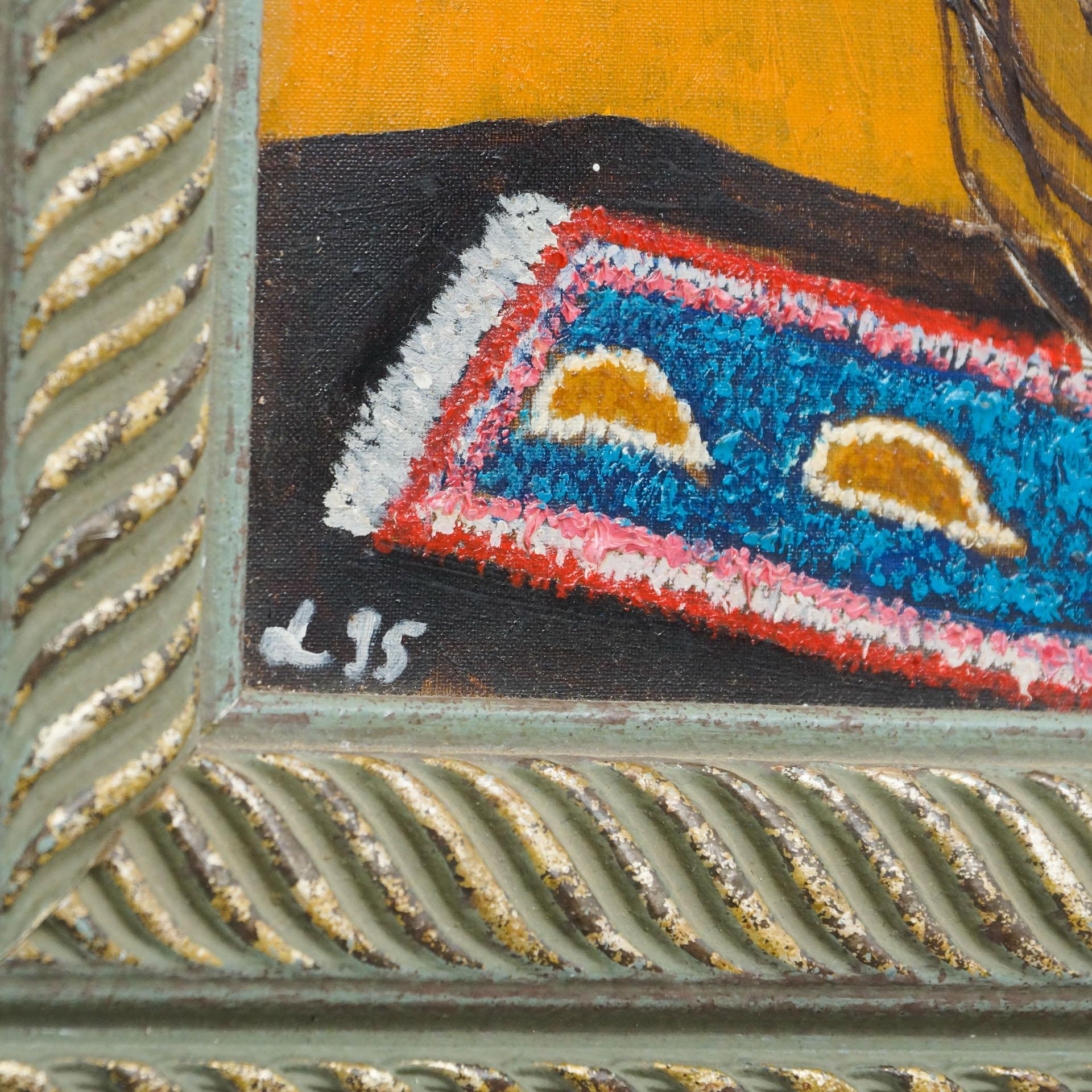 Pintura fauvista de Molgra, hacia 1995 en venta 2
