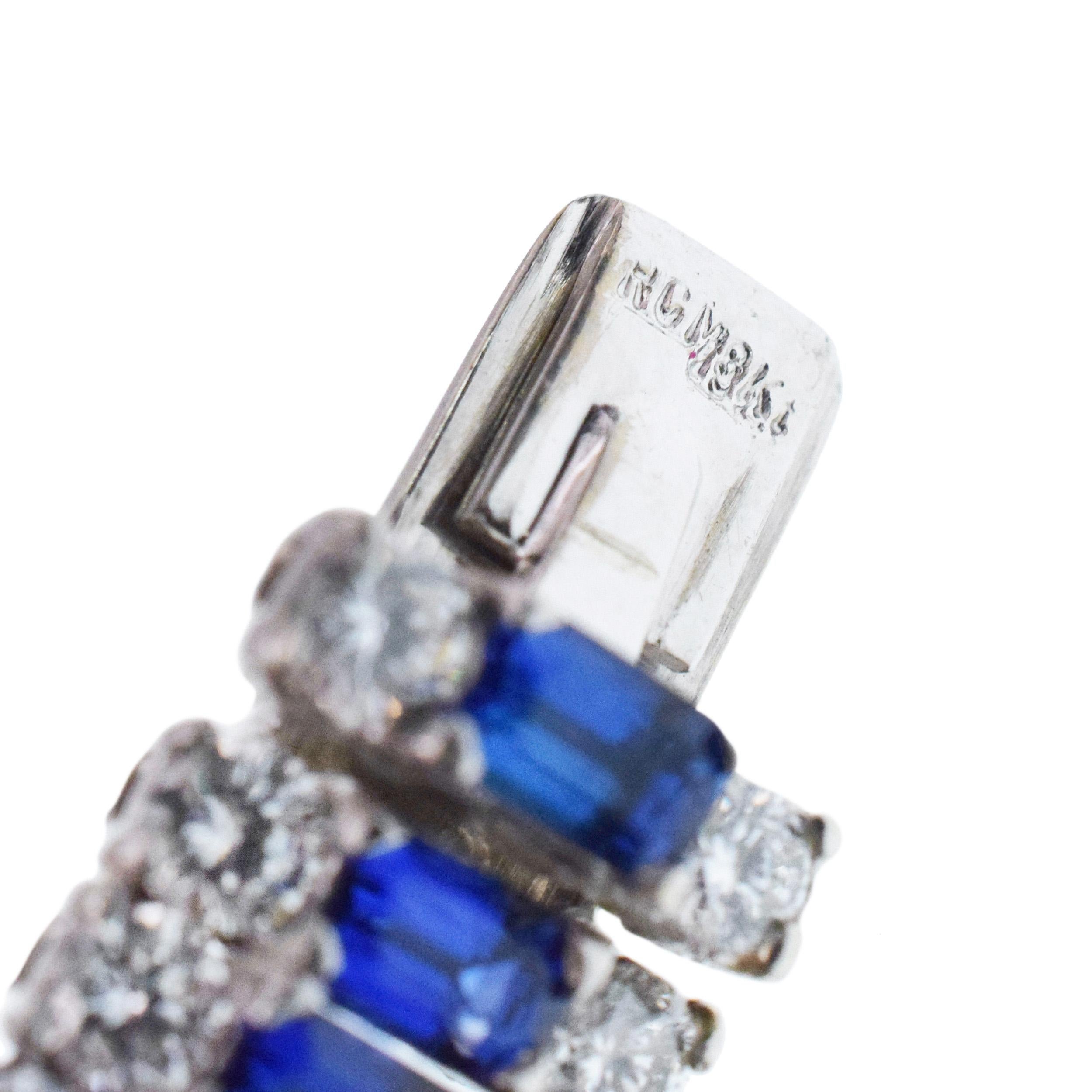 Collier MOLINA en saphirs et diamants en vente 4
