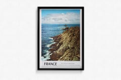 1958 Original travel poster - France - Les Côtes de Bretagne