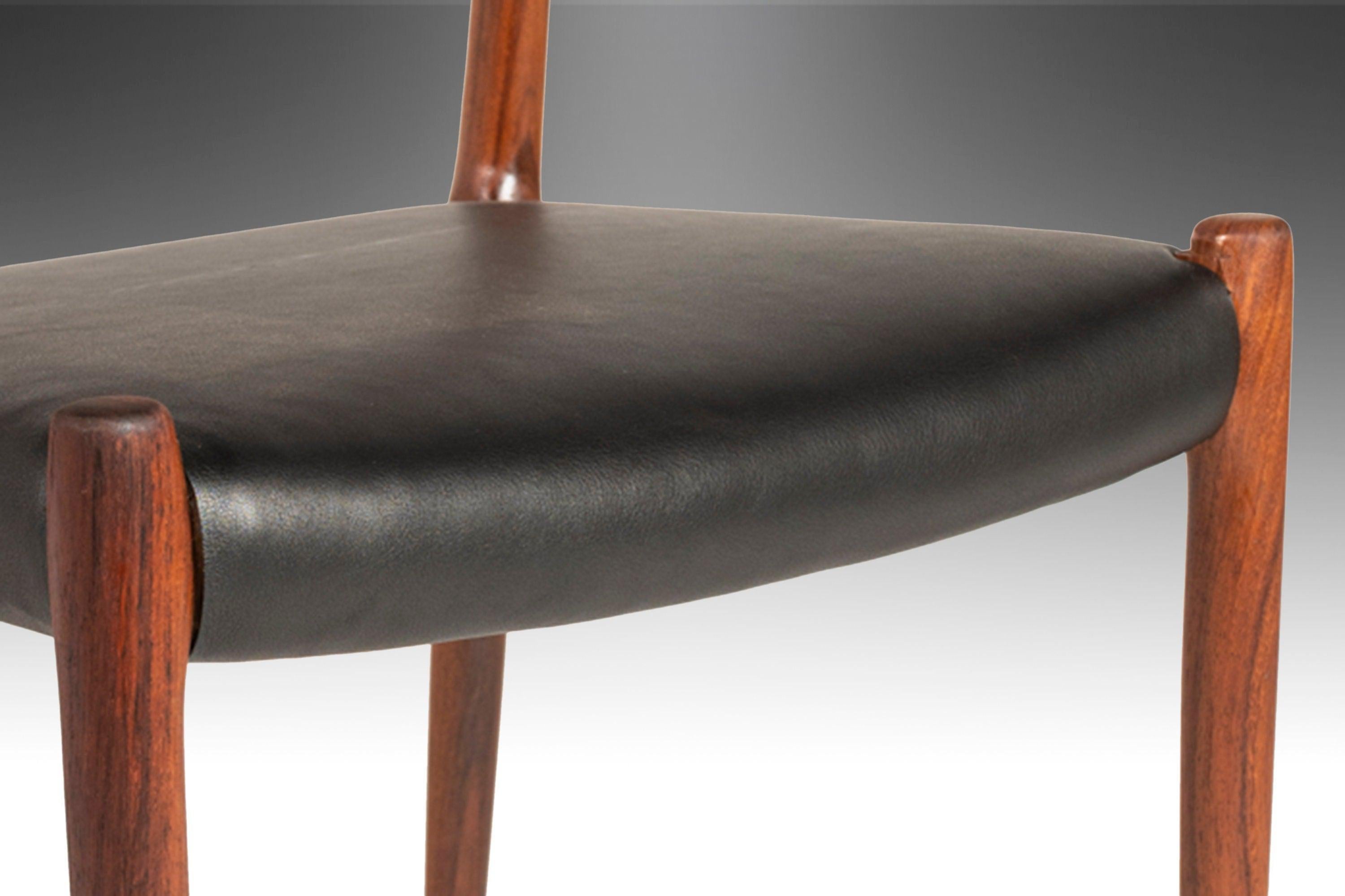 Model 79 Side Chair in Rosewood by Niels Otto Møller for J.L. Møller, Denmark 4