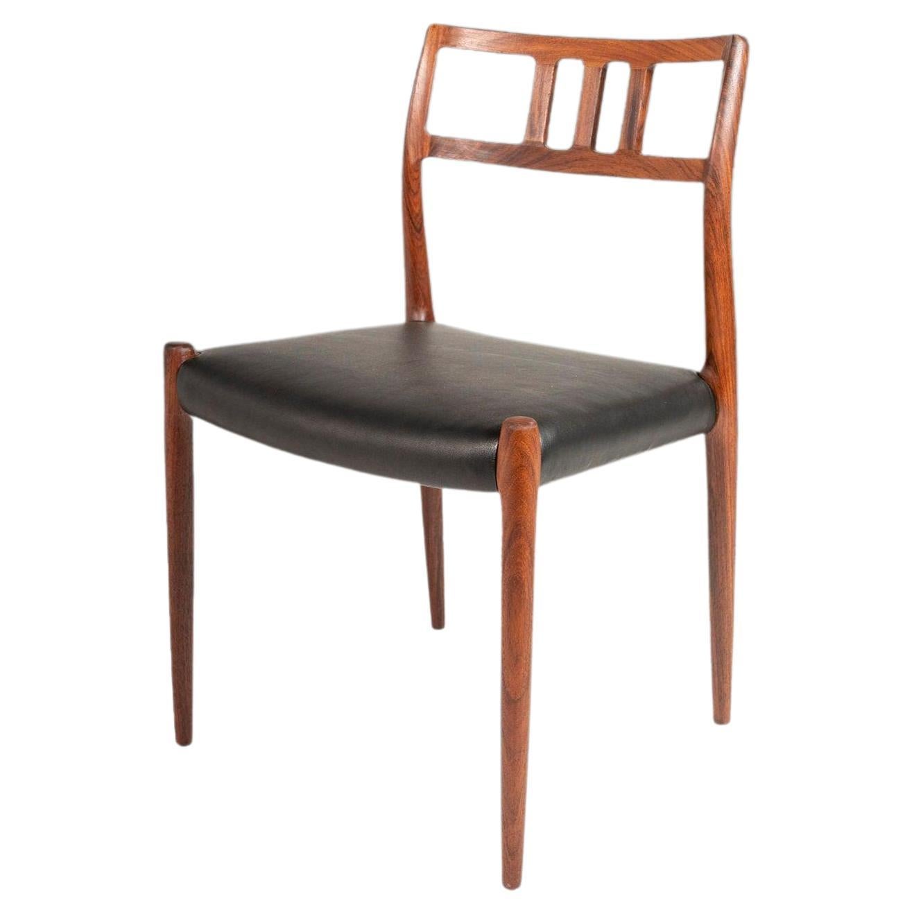 Model 79 Side Chair in Rosewood by Niels Otto Møller for J.L. Møller, Denmark