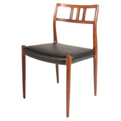 Model 79 Side Chair in Rosewood by Niels Otto Møller for J.L. Møller, Denmark