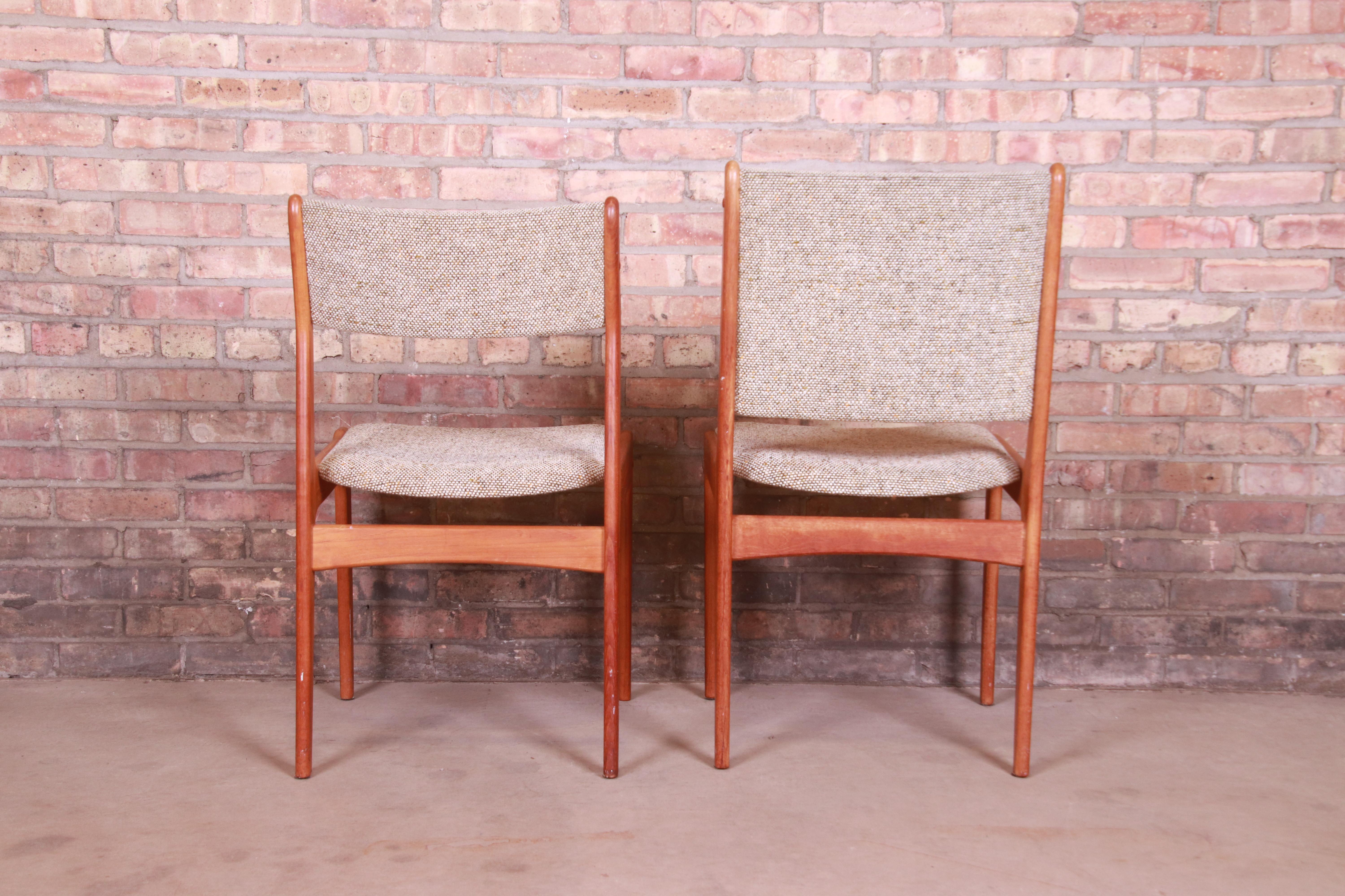 Moller Style Danish Modern Teak Dining Chairs, Set of Six 2