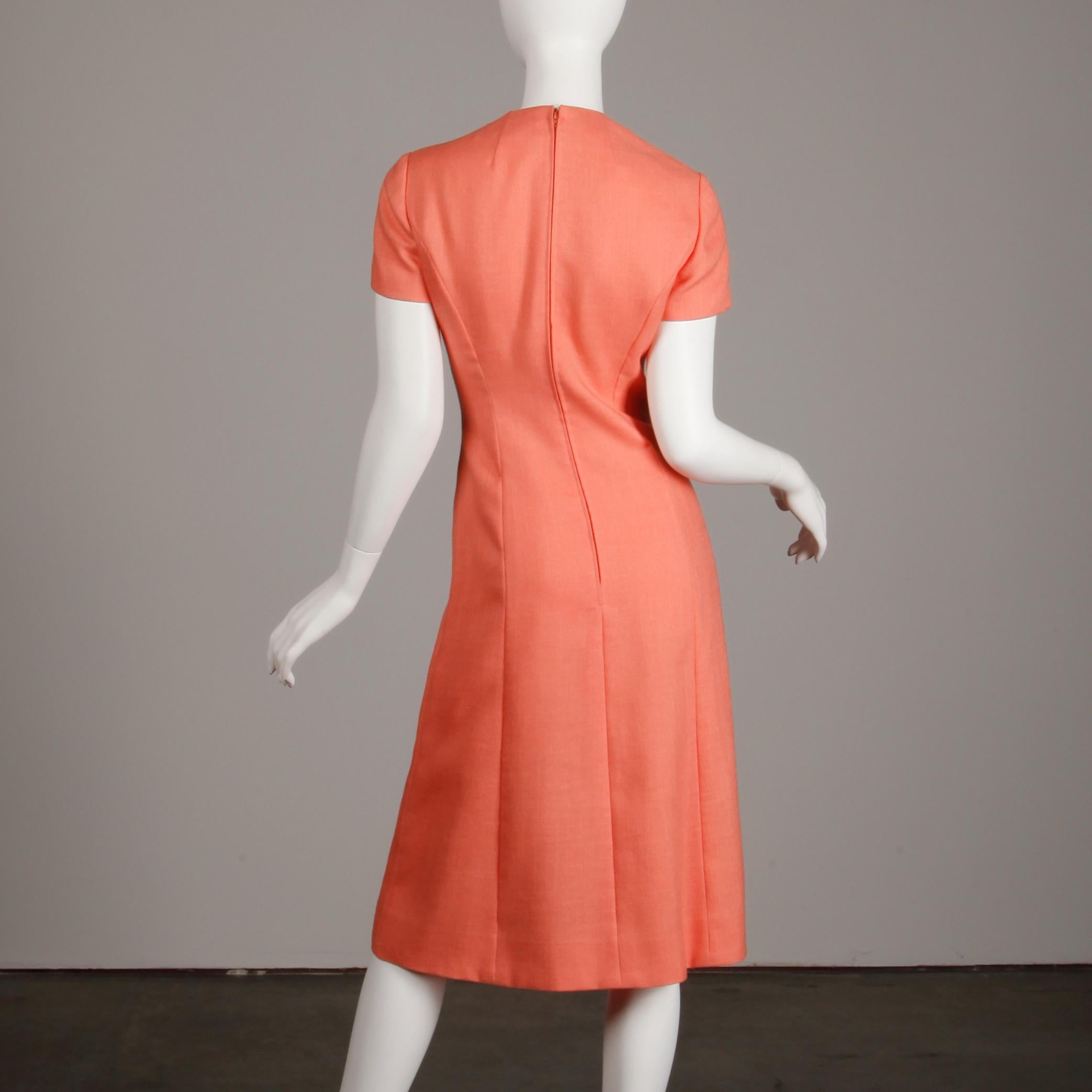 Mollie Parnis Vintage-Kleid; 1960er Jahre im Angebot 2
