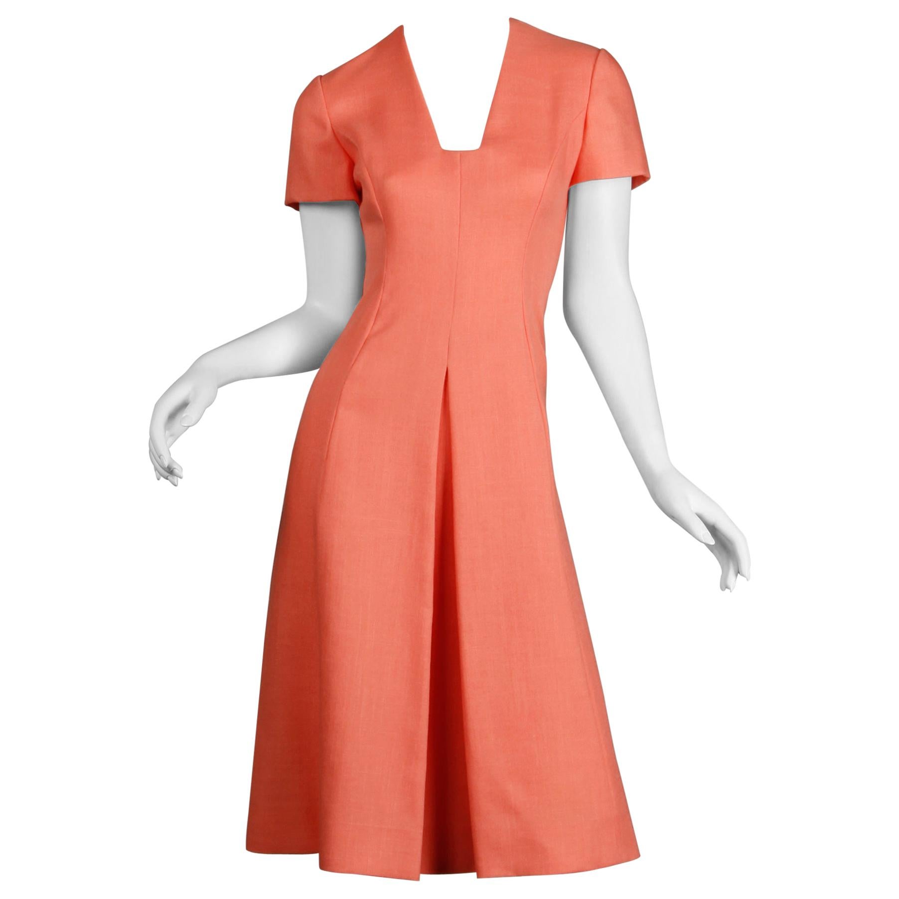 Mollie Parnis Vintage Dress; 1960s