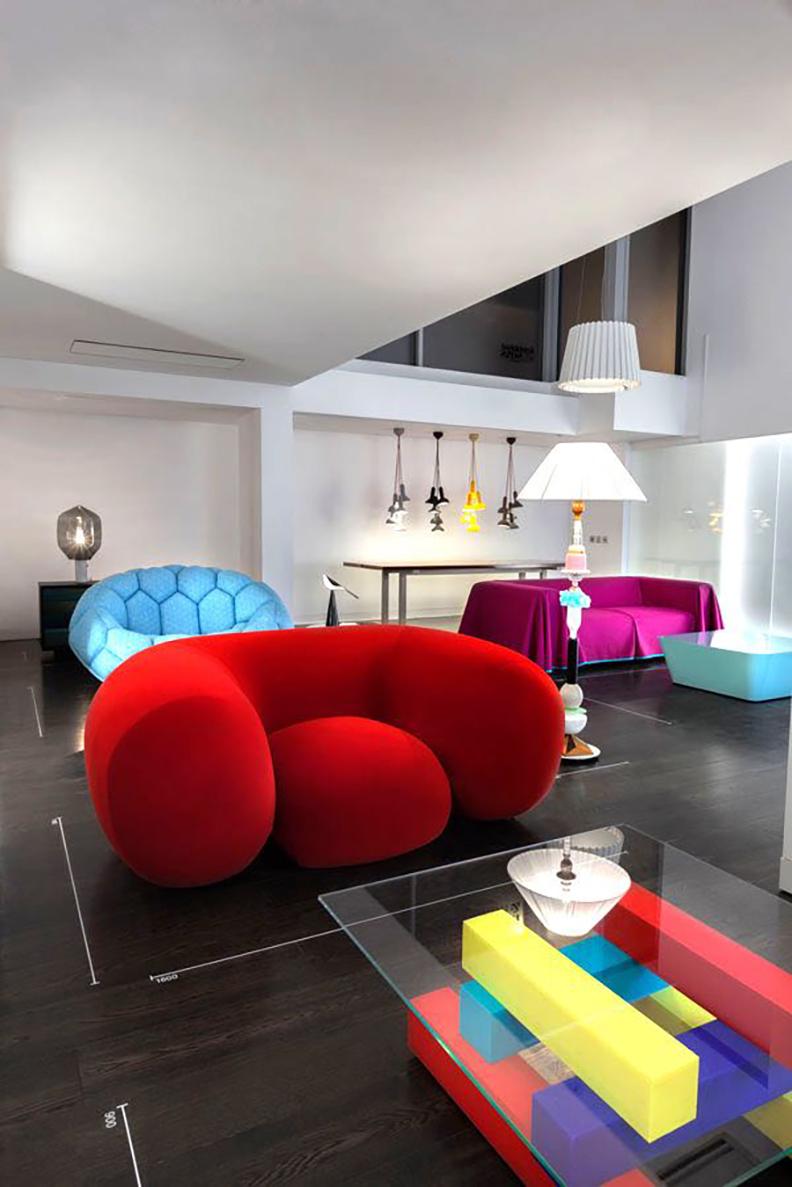 Sillón Mollo Rojo by Established & Sons Británico en venta