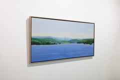 "Cool Blues" Landscape Oil Painting