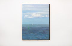 "Peinture de paysage marin côtier "Sail Away