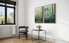 "Walk in the Woods - Spring" Landscape Oil Painting