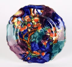 Molly Hancock Art Deco Hancock & Sons Coronaware Cherry Ripe Hand Painted Plate