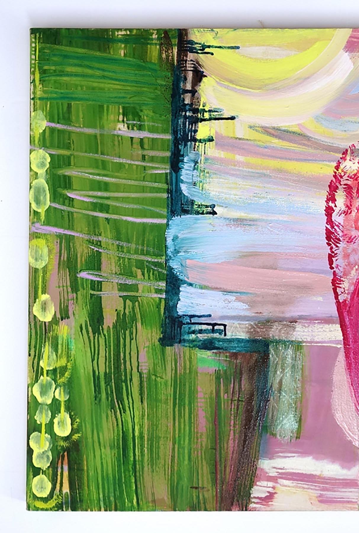 Ars Poetica - Painting Contemporaneo di Molly Herman