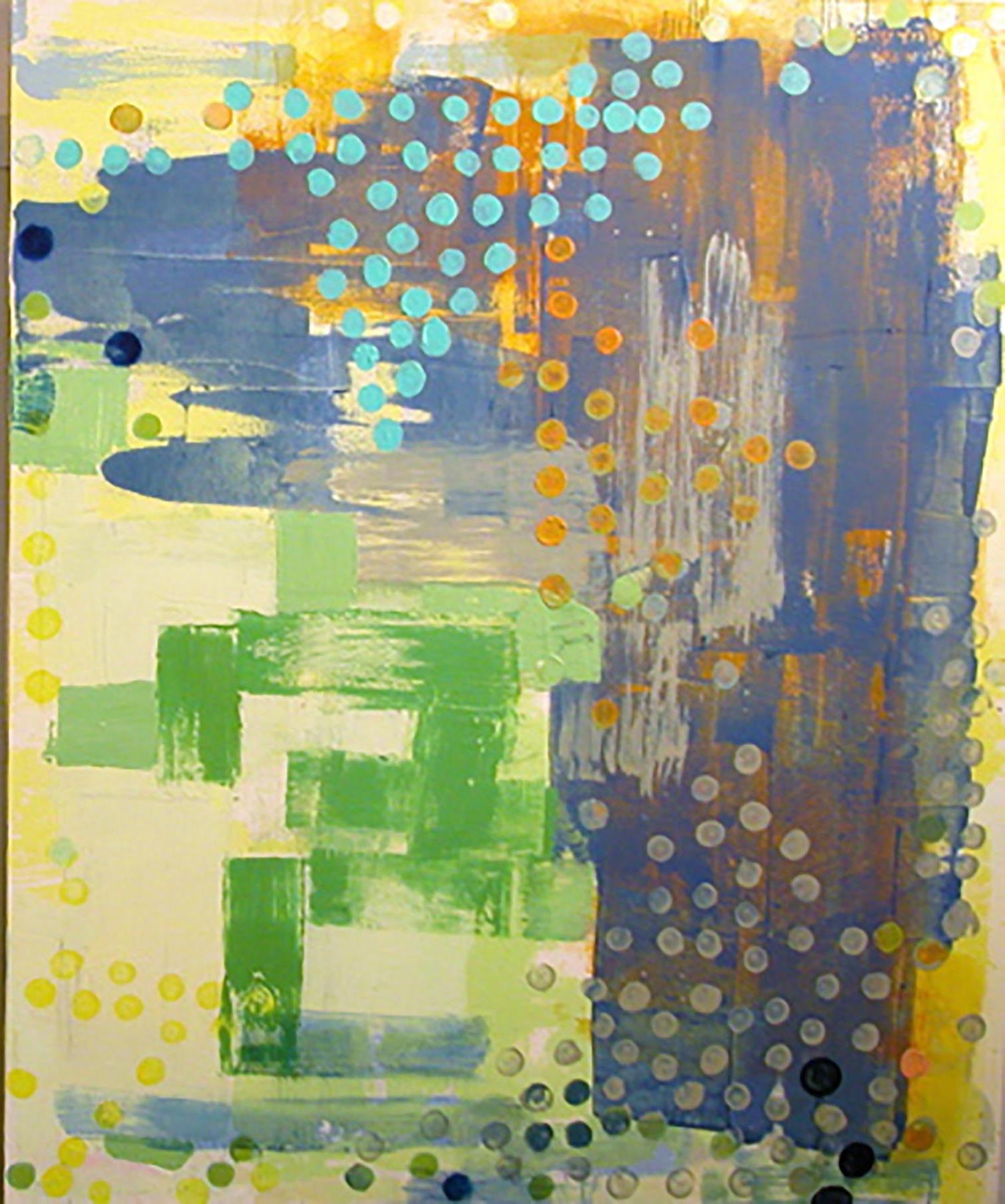Approdo di India Street - Painting Contemporaneo di Molly Herman