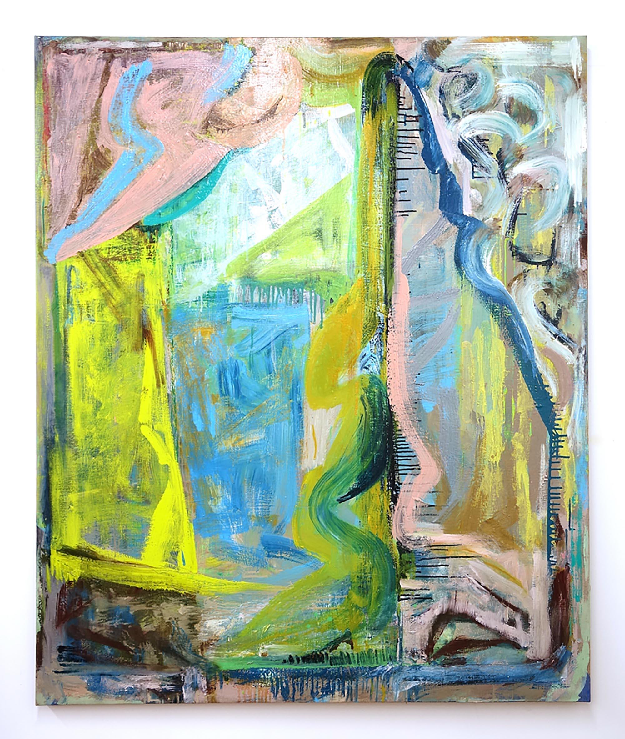 Molly Herman Abstract Painting – Scene II