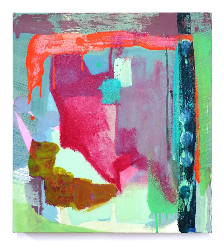 Molly Herman Abstract Painting - Spectral Envelope