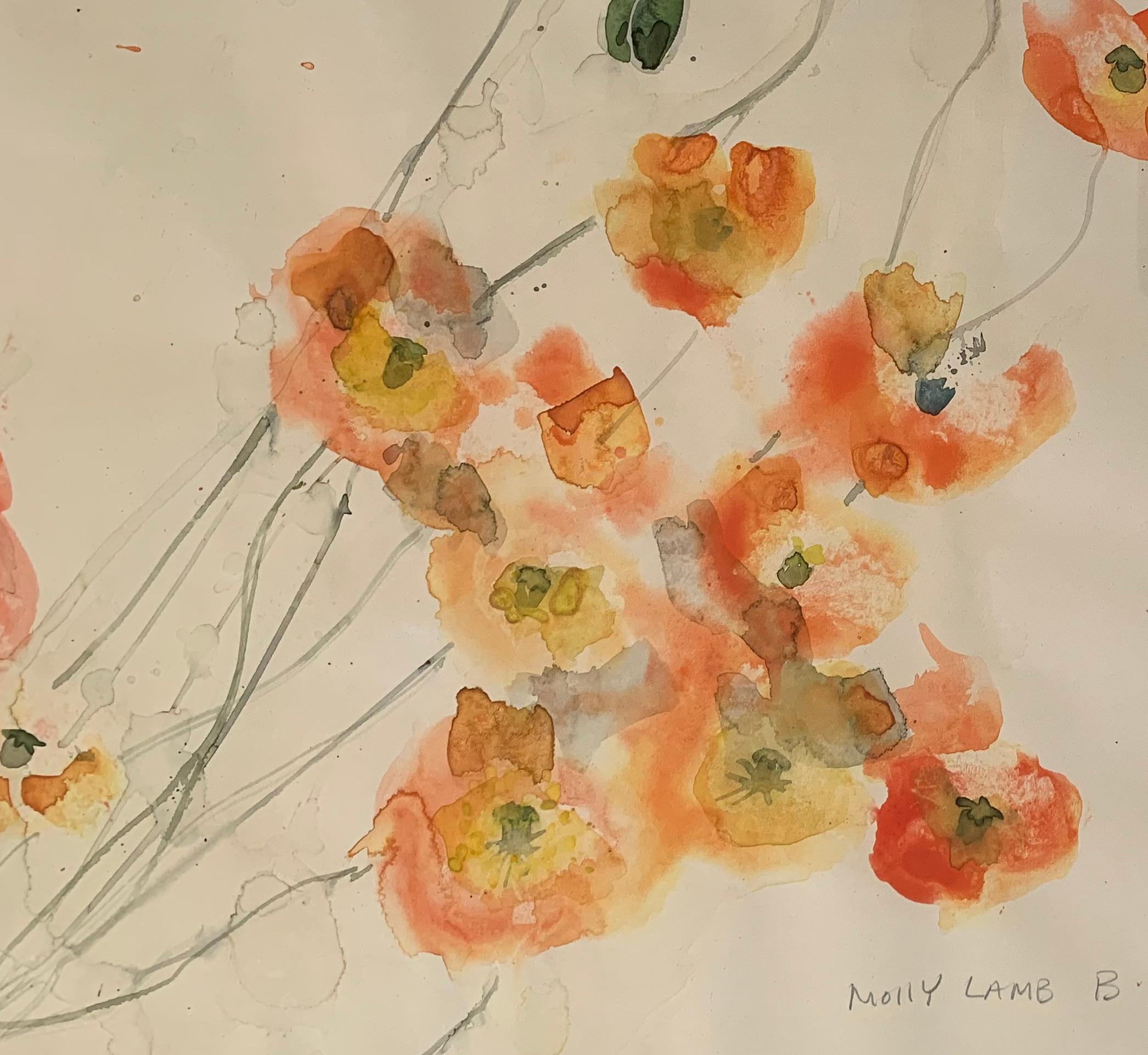 Molly Lamb Bobak, Canadian, 1920 – 2014
Poppies
Watercolour
17 x 24 in
signed
PROVENANCE: Galerie Walter Klinkhoff, Montreal

framed


Molly Bobak Biography
(1922 - 2014) RCA
It could be said that Molly Lamb Bobak was destined to be an artist. She