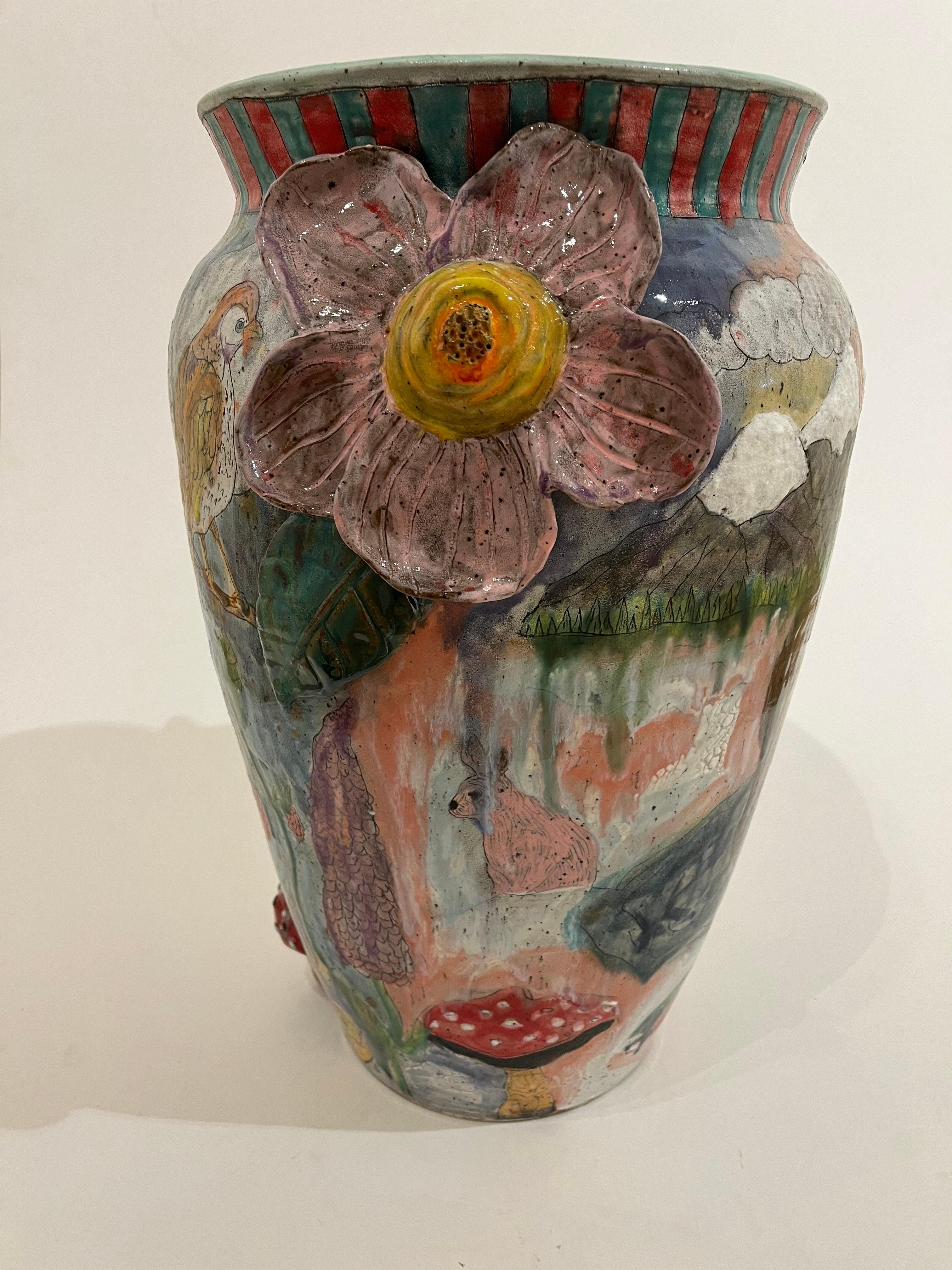 Bear Head - Sculpture by Molly Schulps