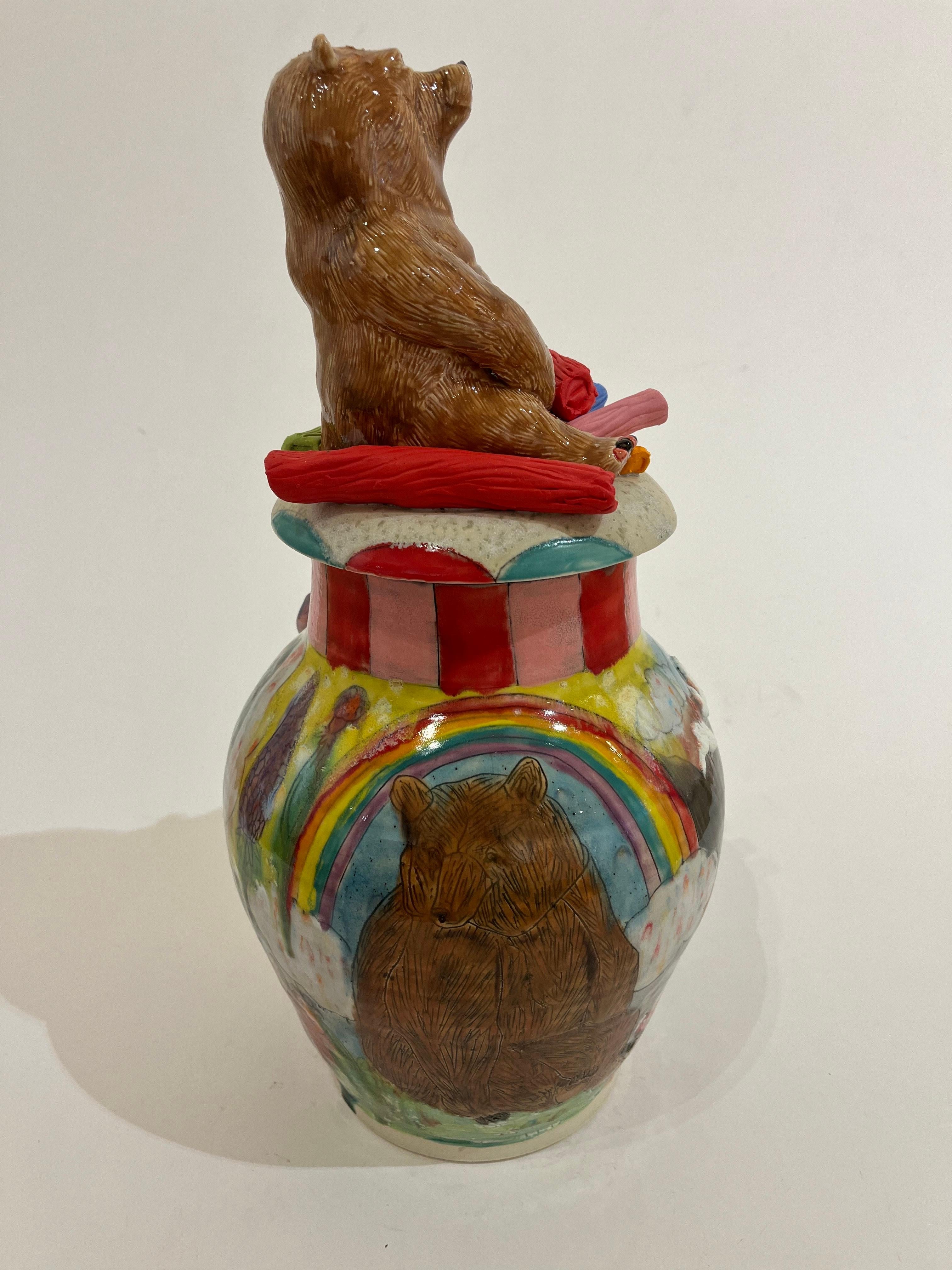 Jarra de oso - Sculpture de Molly Schulps