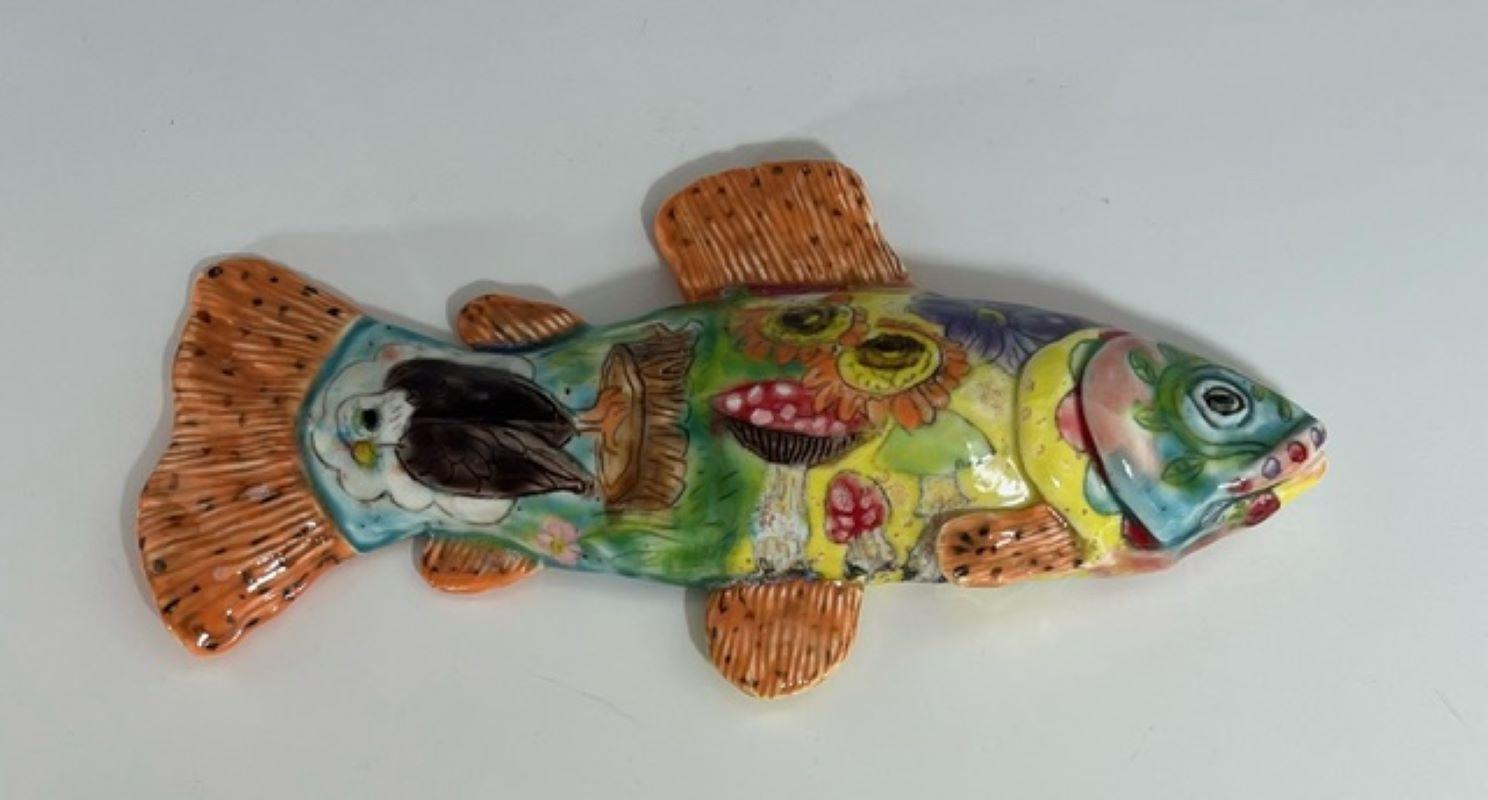 Mushroom Trout (wall piece)