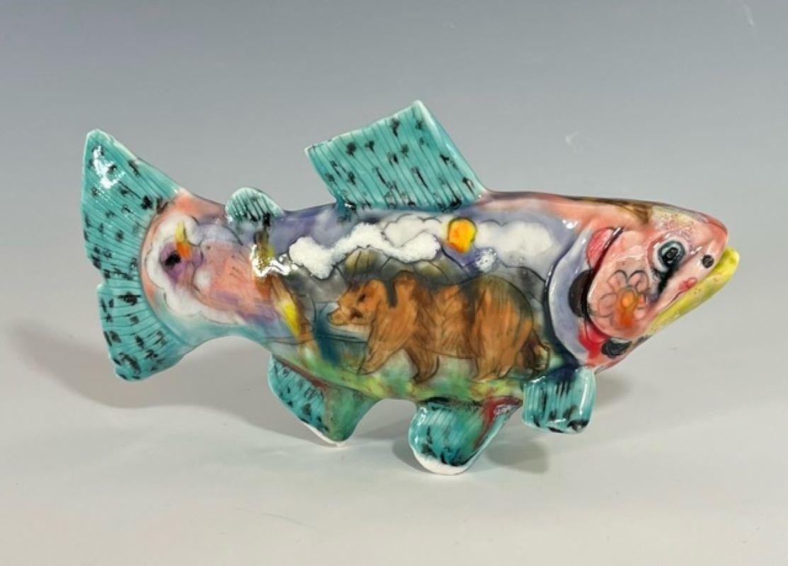 Peces pequeños - Sculpture de Molly Schulps