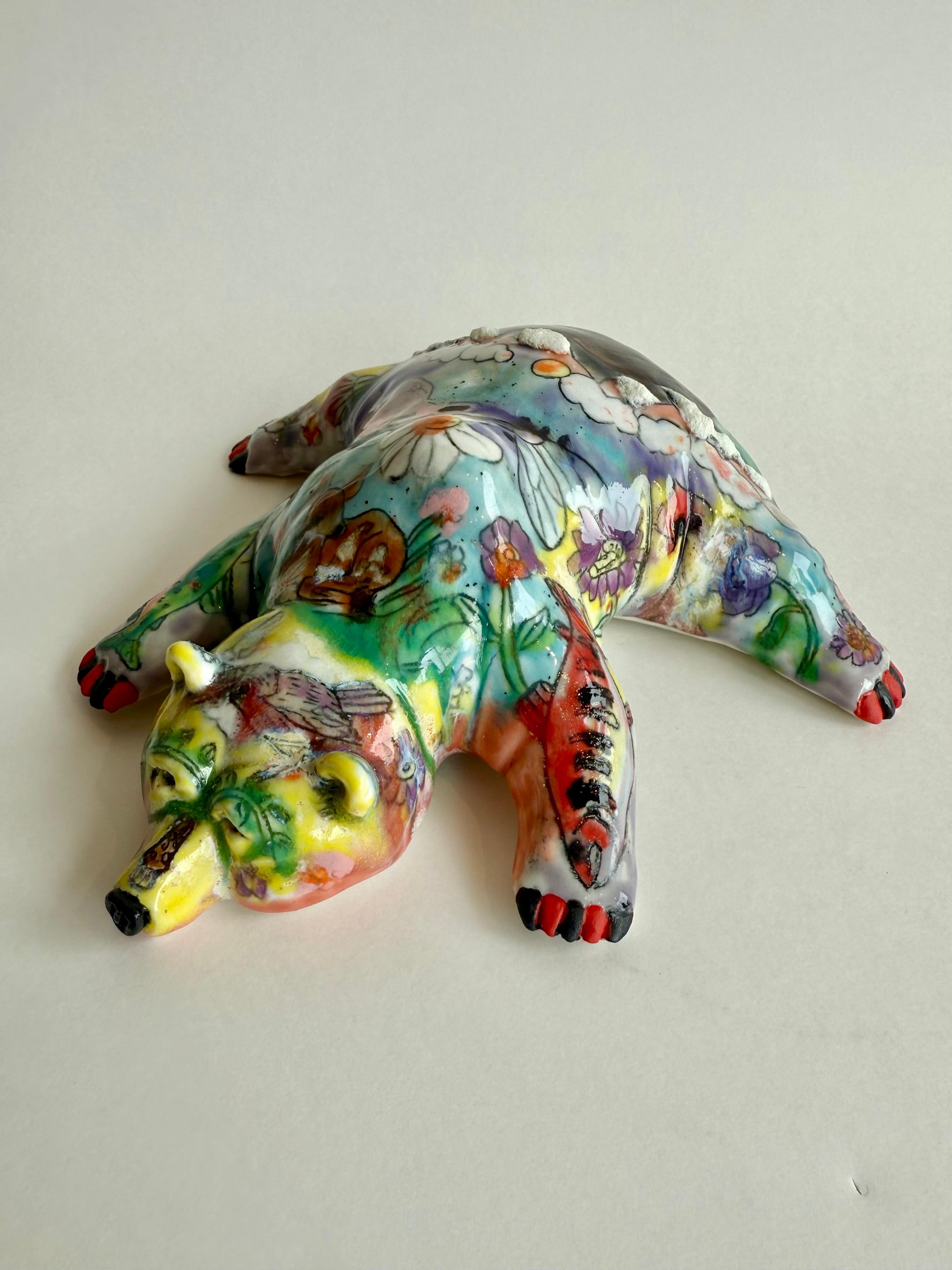 Molly Schulps Figurative Sculpture - Splay