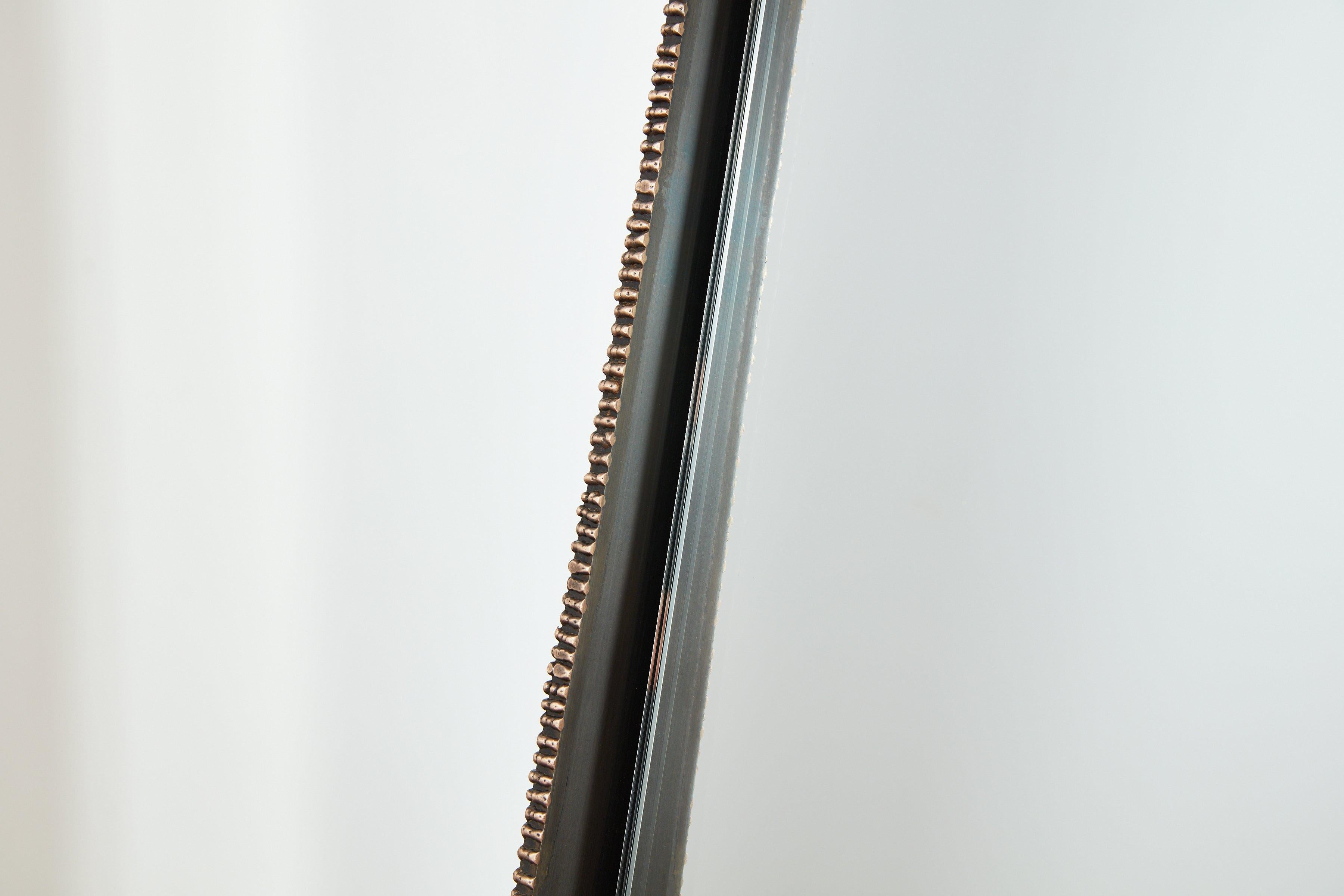Molten Elongated Mirror by William Emmerson For Sale 2