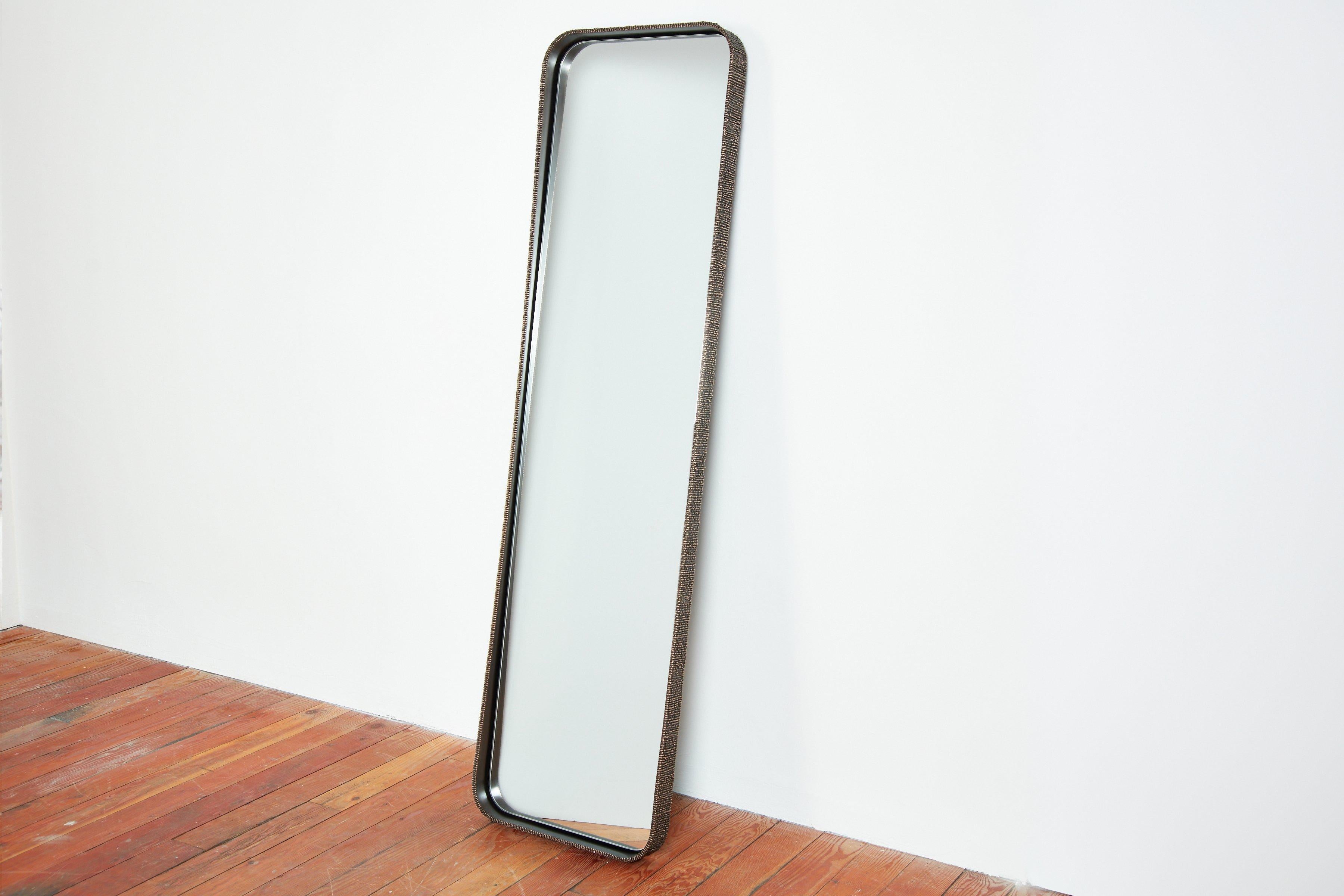 Molten Elongated Mirror by William Emmerson For Sale 4