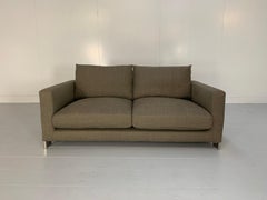Molteni & C "Reversi" 2-Seat Sofa - In Woven Linen