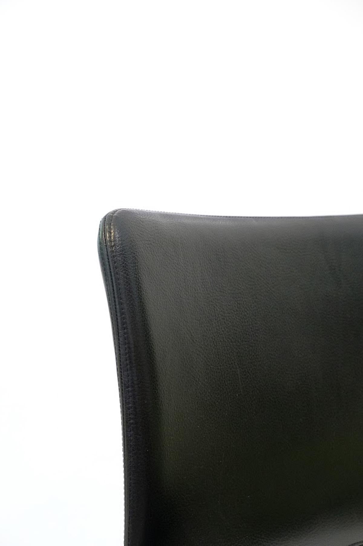 Glove Leather Dining Chairs By Patrícia Urquiola for Molteni   Italy 5
