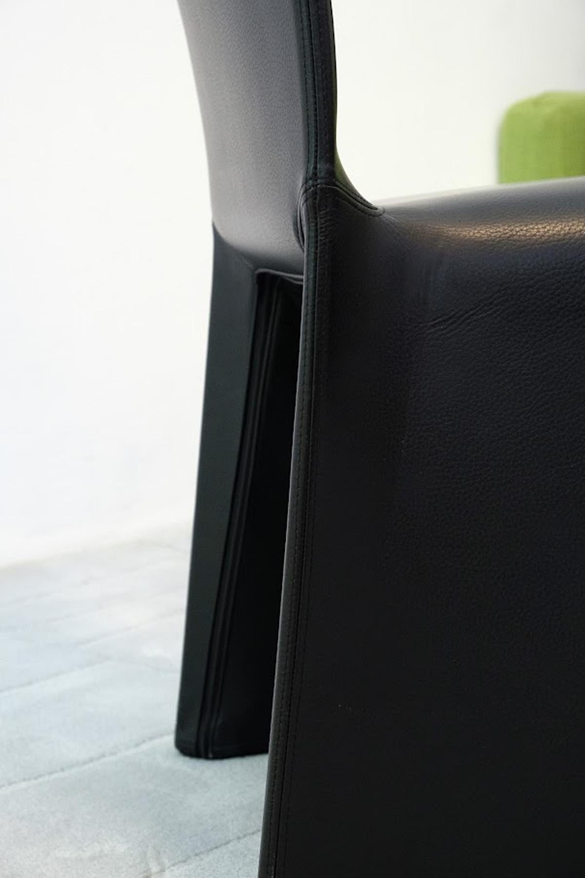Glove Leather Dining Chairs By Patrícia Urquiola for Molteni   Italy 10