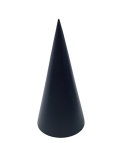 Molteni, lot de 8 ornements géométriques en bois laqué noir, Italie, années 1990