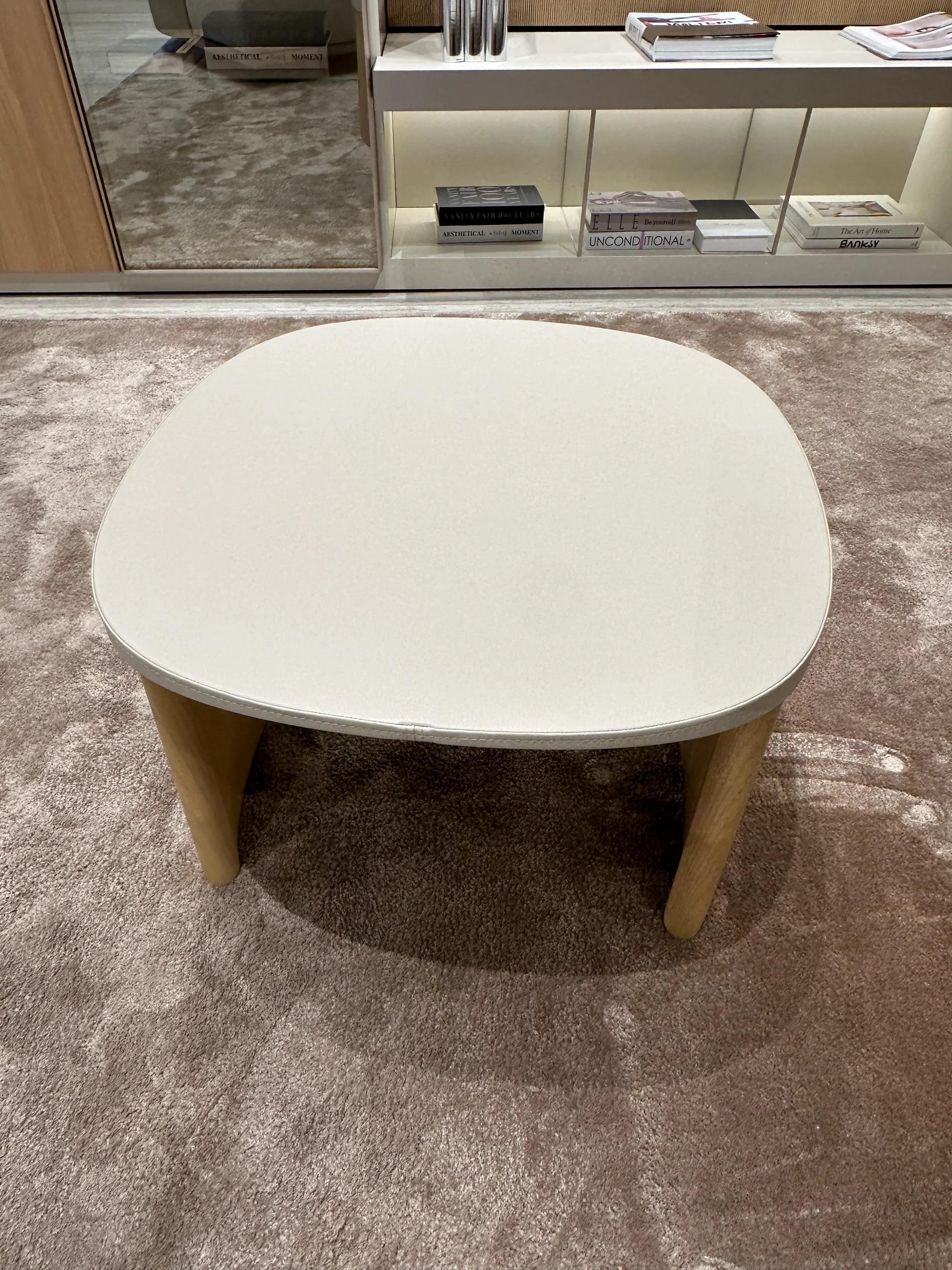 La table basse Cleo associe une fonctionnalité pratique à un design frappant, présentant une forme elliptique élégante, une élégance intemporelle et une polyvalence à tout espace. Alliant style et fonctionnalité, la table s'intègre parfaitement à