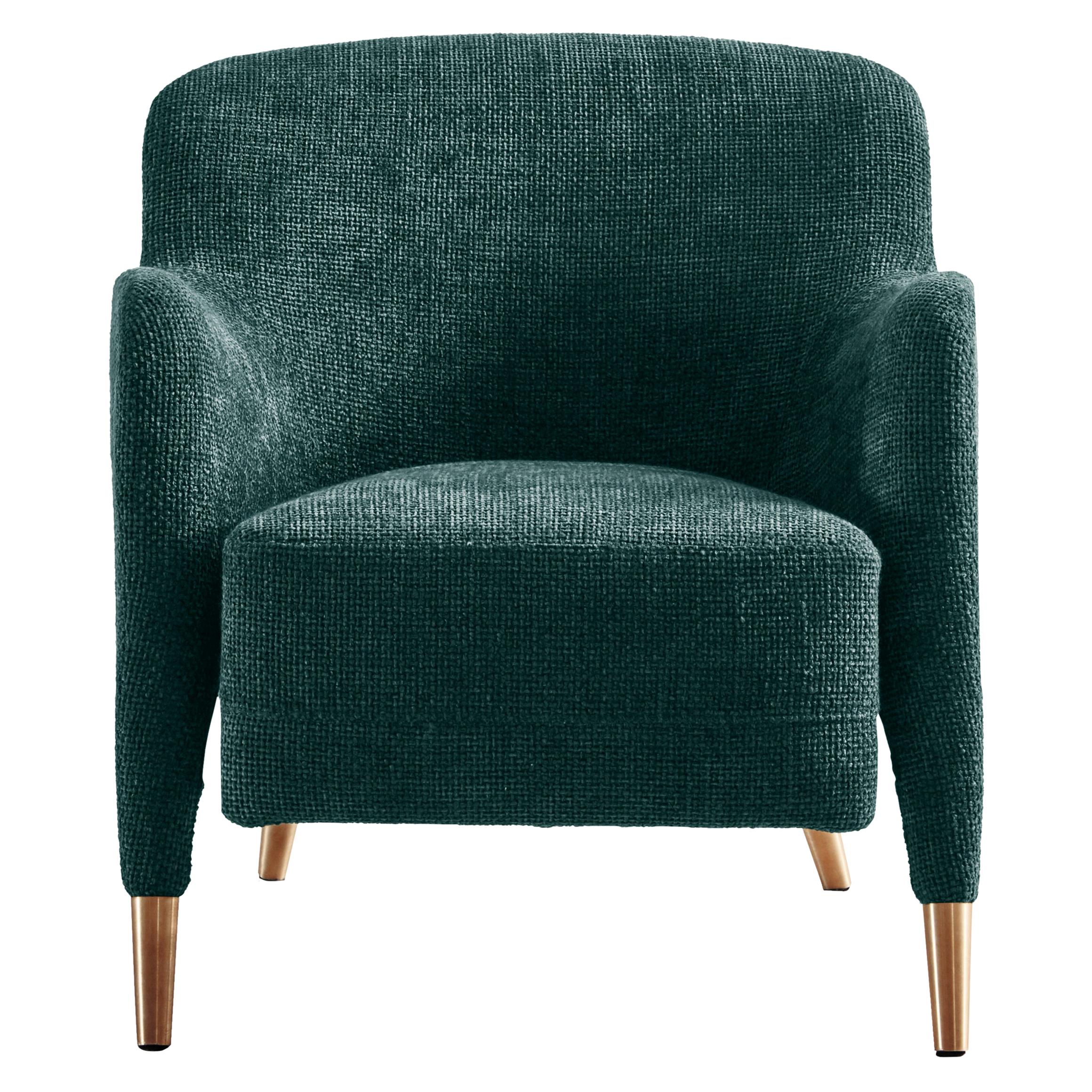 Armchair in Boucle Fabric Molteni&C by Gio Ponti Design D.151.4 - made in Italy