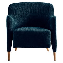 Armchair in Velvet Molteni&C by Gio Ponti Design D.151.4 - made in Italy