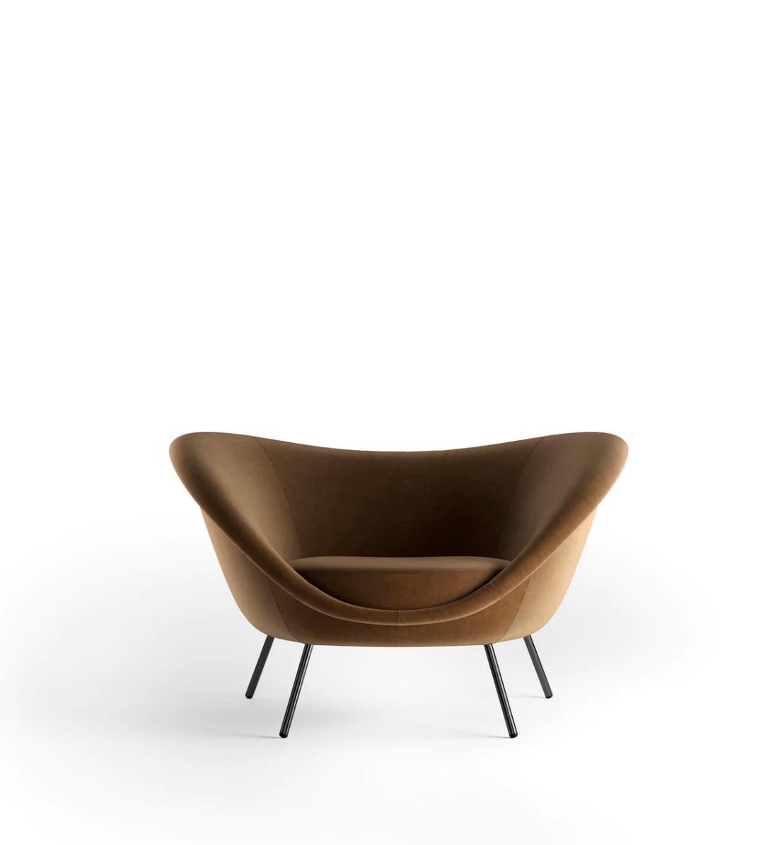 Modern Molteni&C D.154.2 Lounge Chair by Gio Ponti For Sale
