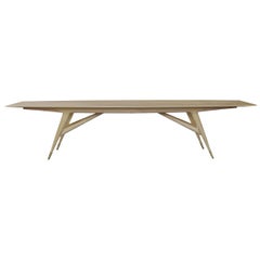 Dining 126" Table in Ash Wood Molteni&C by Gio Ponti- D.859.1B - made in Italy