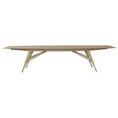 Table de salle à manger 126"" en bois de frêne Molteni&C de Gio Ponti- D.859.1B - fabriqué en Italie